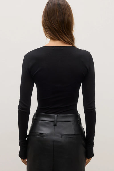 BAYSE MANI TOP BLACK