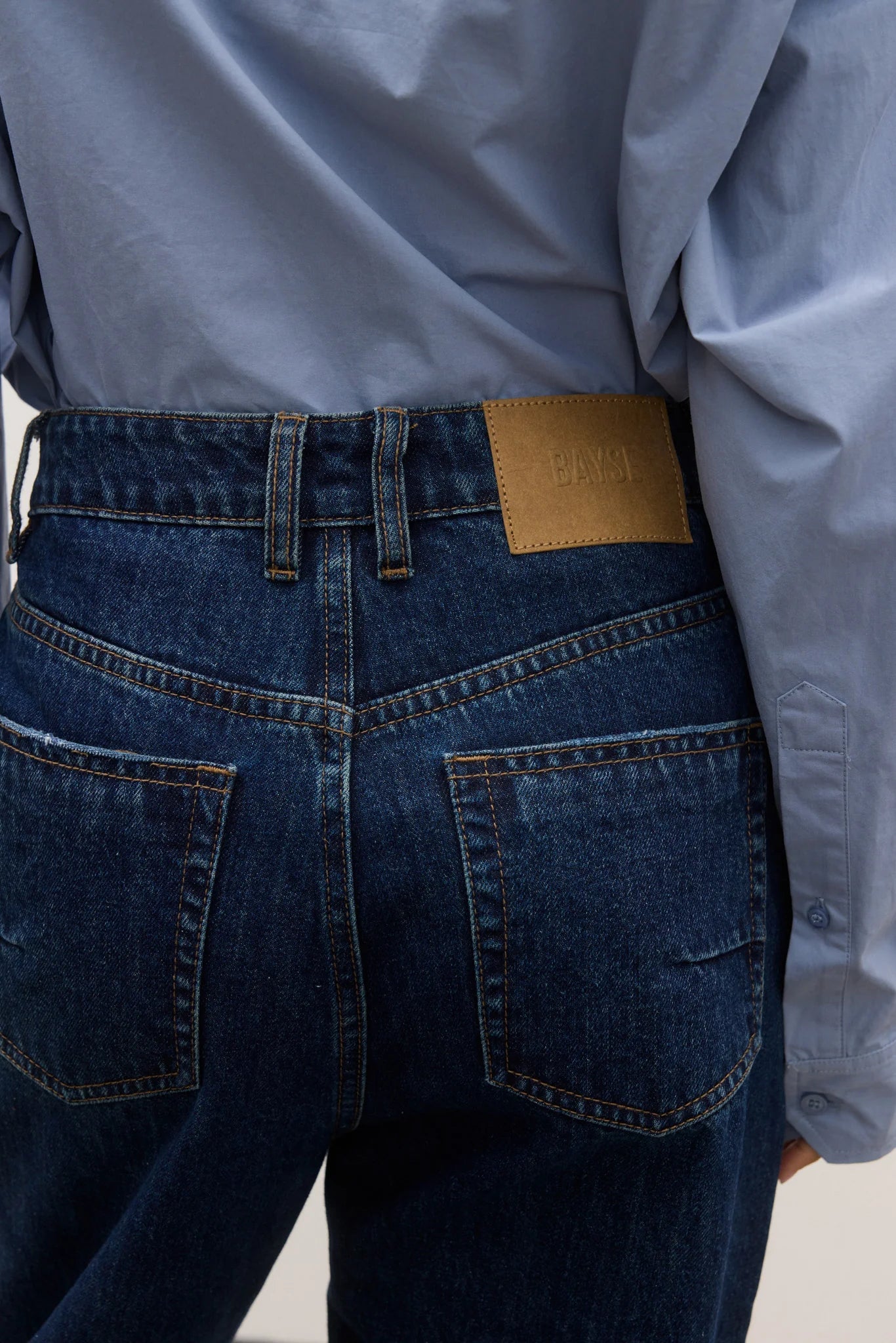 COLLINS JEANS RINSE BLUE