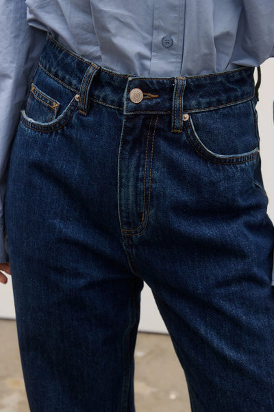 COLLINS JEANS RINSE BLUE