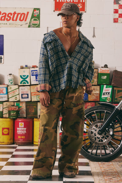 SABBI RAVING HEARTS DRILL PANTS CAMO