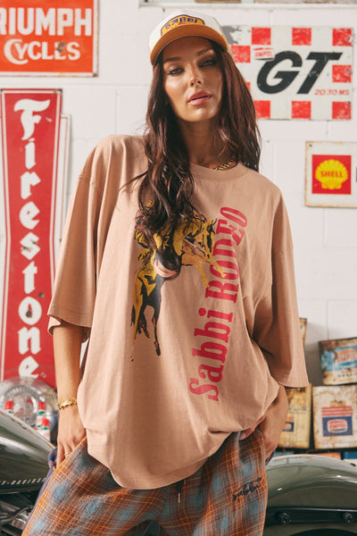 SABBI RODEO T-SHIRT BLUSH