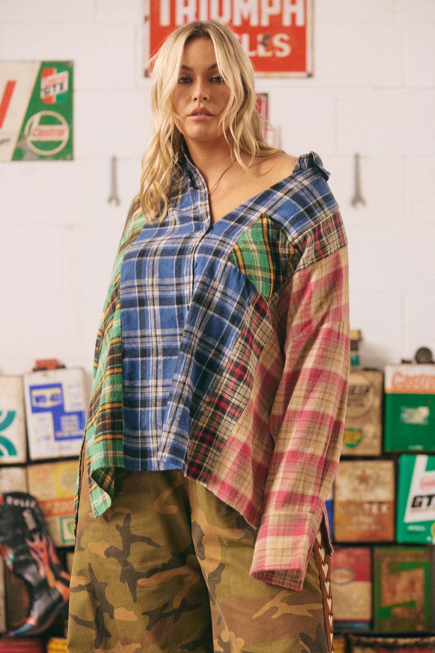 Sabbi You Are Enough Flannel Shirt | BABY LEMONADE STORE