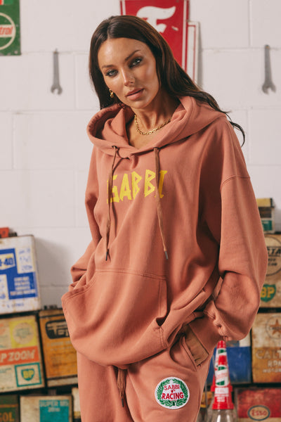 SABBI BE KIND HOODIE TERRACOTTA