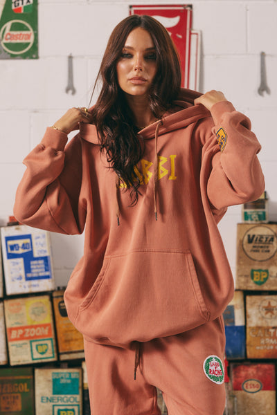 SABBI BE KIND HOODIE TERRACOTTA