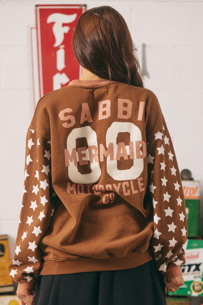 SABBI THE DREAM BIG BRENDA BLACK  DIEGO SWEATSHIRT | BABY LEMONADE STORE