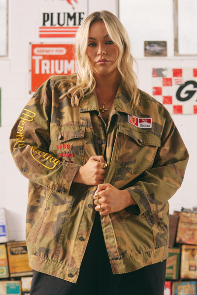 SABBI THE FLYING MERMAID JACKET CAMO