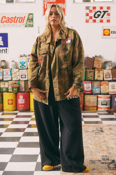 SABBI THE FLYING MERMAID JACKET CAMO