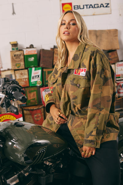 SABBI THE FLYING MERMAID JACKET CAMO