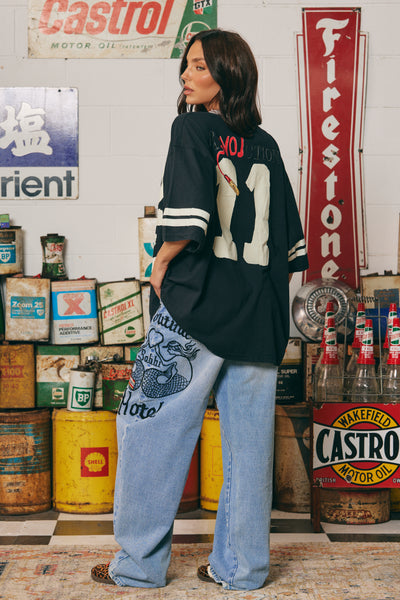 SABBI OVERSIZED LOVE REVOLUTION TEE  | BABY LEMONADE STORE