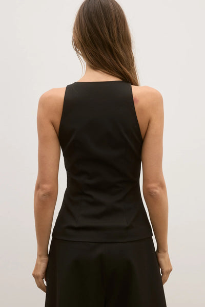 BAYSE REEVE HALTER TOP BLACK