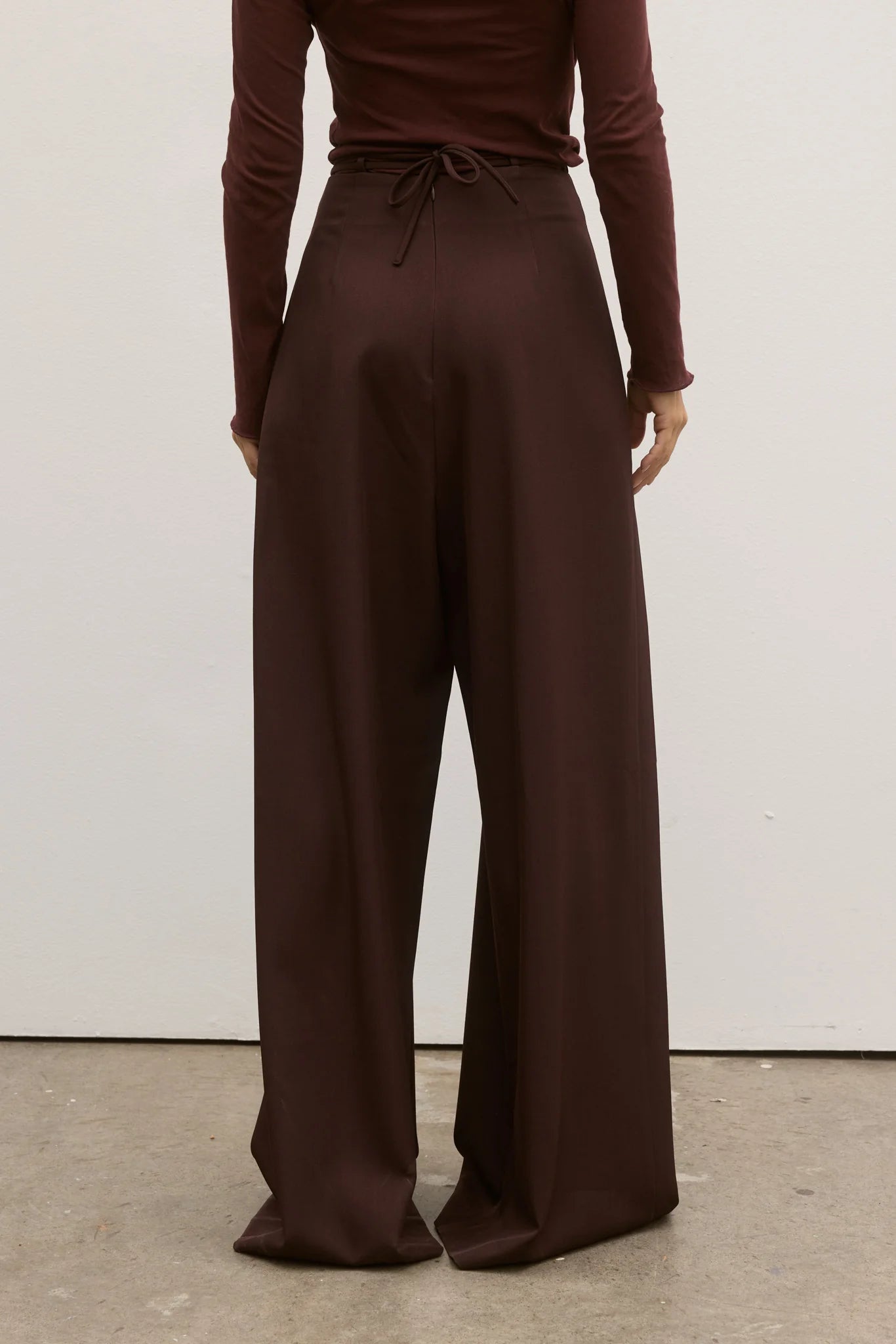 BAYSE LINCOLN PANT BURGUNDY