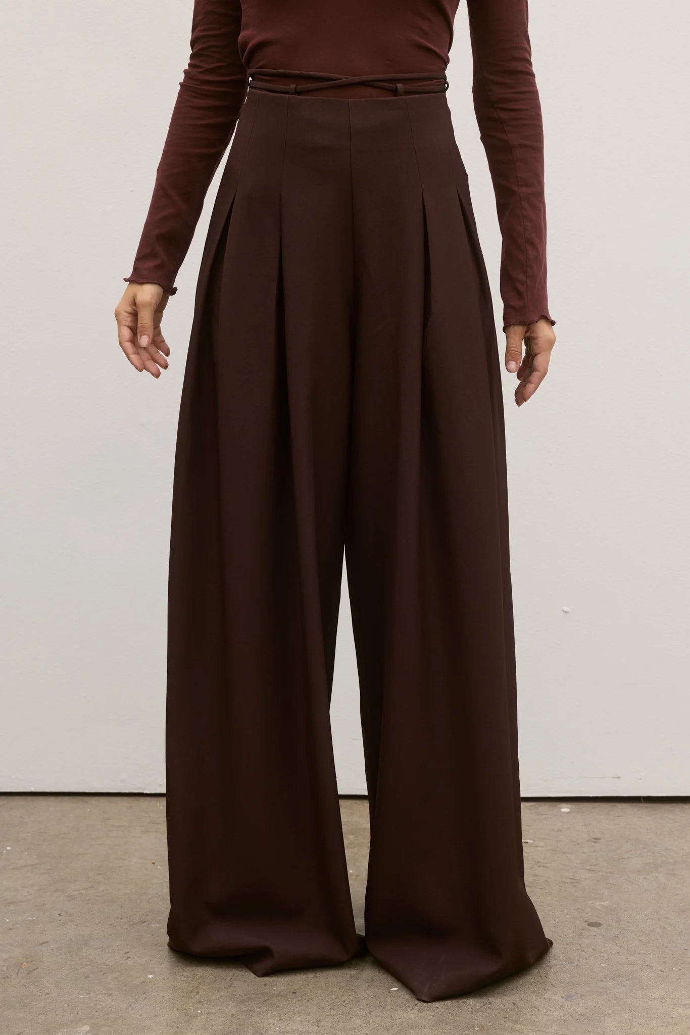 BAYSE LINCOLN PANT BURGUNDY