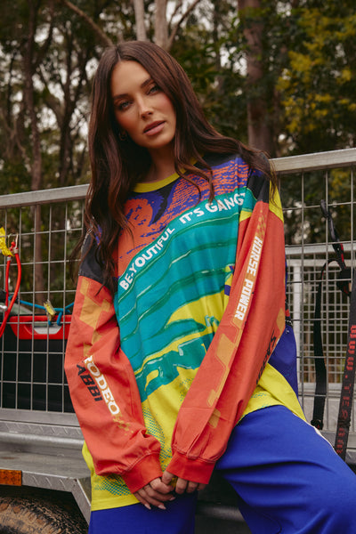 SABBI THE IT'S GANGSTER LONG SLEEVE TEE