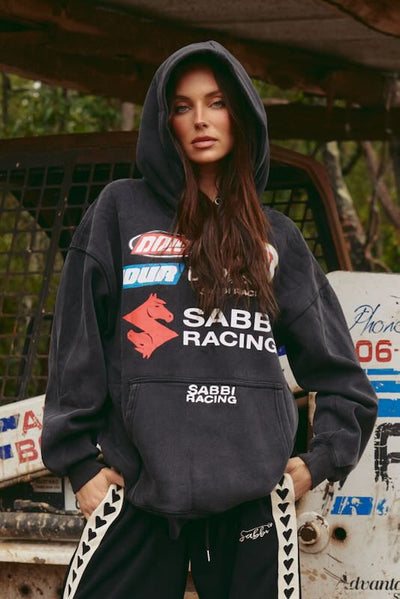 SABBI DON'T QUIT YOUR DAY DREAM HOODIE BLACK