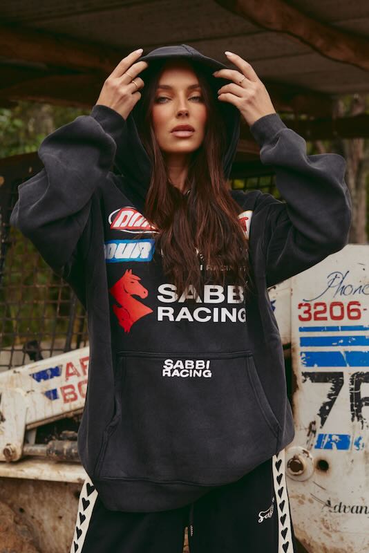 SABBI DON'T QUIT YOUR DAY DREAM HOODIE BLACK