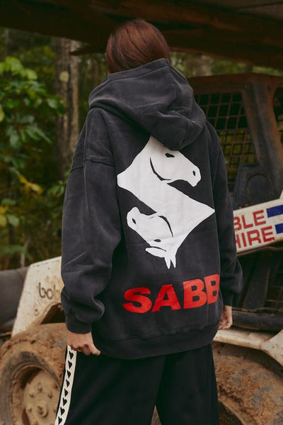 SABBI DON'T QUIT YOUR DAY DREAM HOODIE BLACK