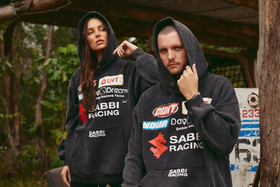 SABBI DON'T QUIT YOUR DAY DREAM HOODIE BLACK