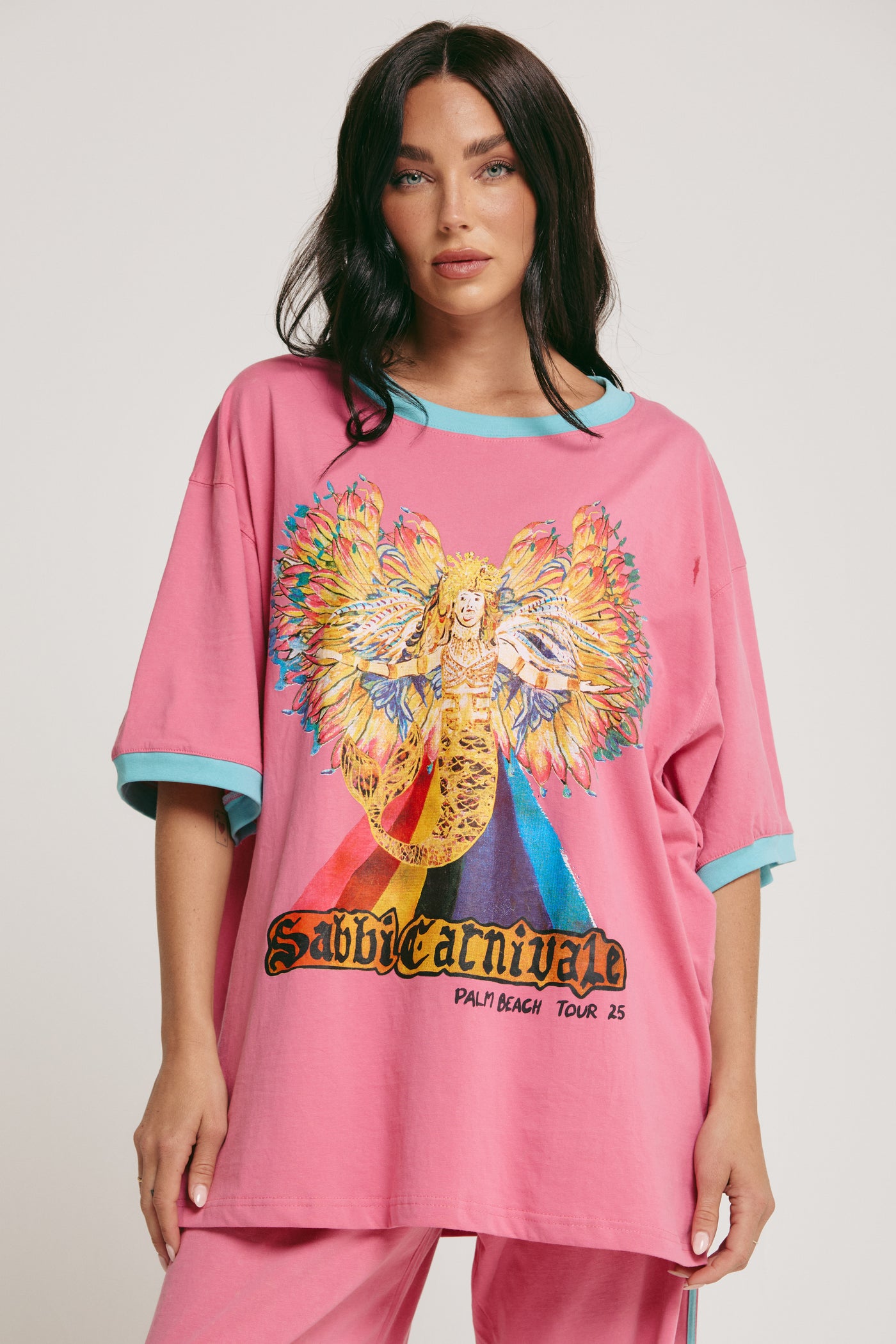 SABBI THE CARNIVALE TEE PINK