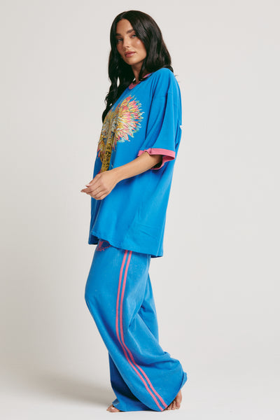 SABBI CHIDO PANT CARNIVALE BLUE