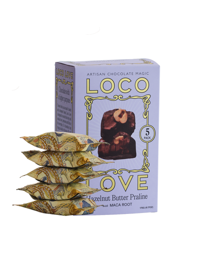 LOCO LOVE 5 PACK HAZELNUT BUTTER PRALINE