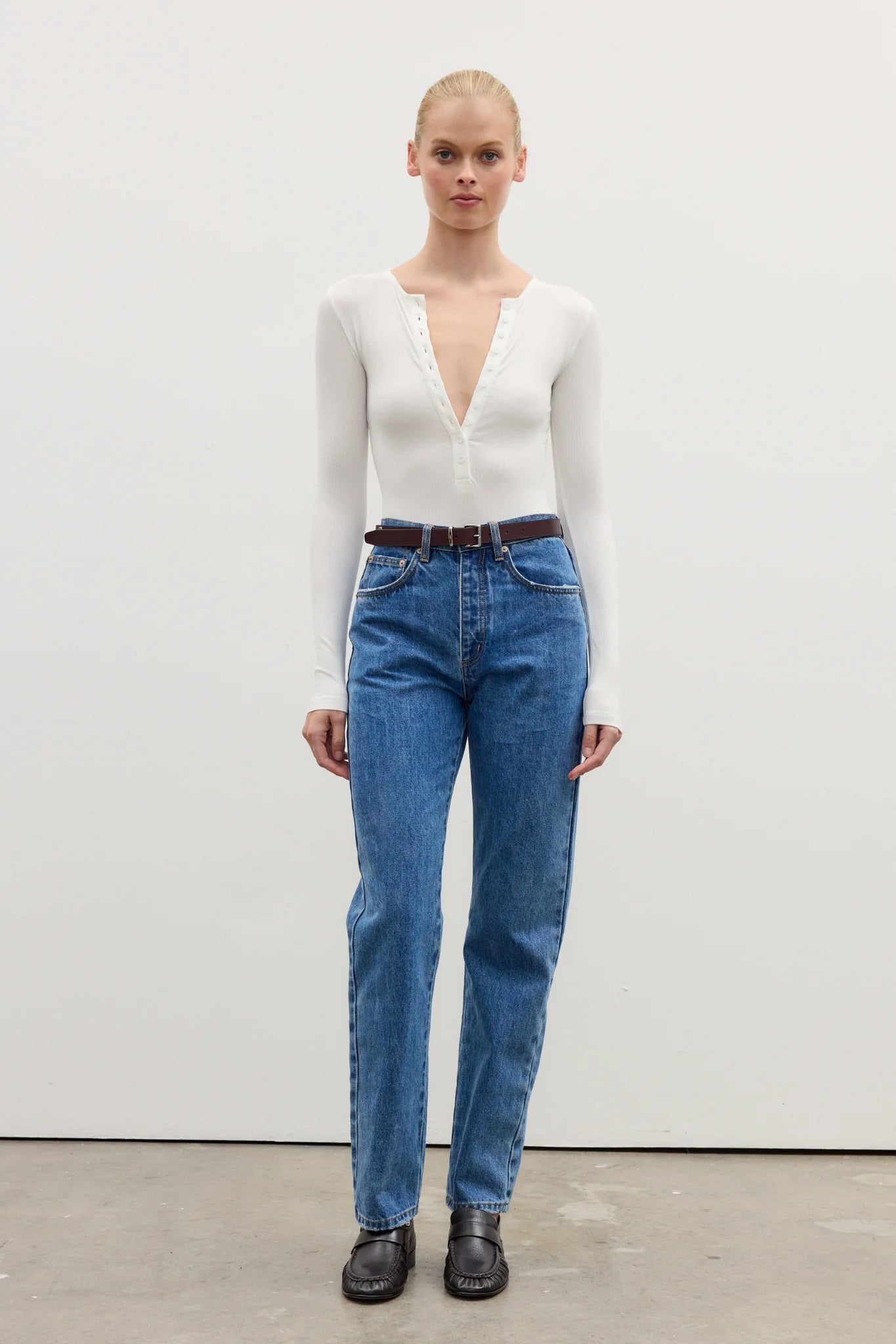 BAYSE LARA BODYSUIT White