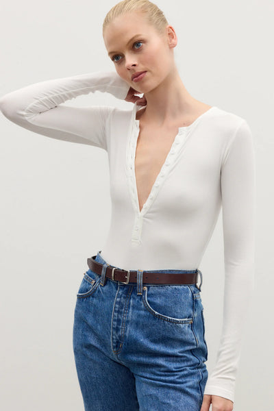 BAYSE LARA BODYSUIT White