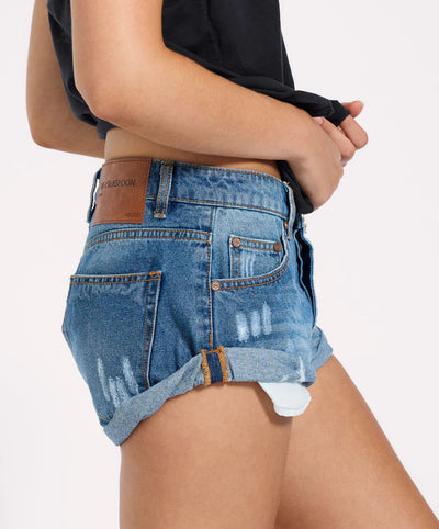 ONE TEASPOON BANDITS DENIM SHORTS PACIFICA | BABY LEMONADE STORE