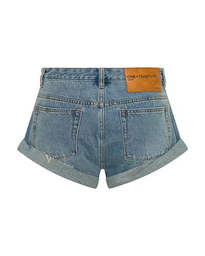 ONE TEASPOON BANDITS DENIM SHORTS BLUE CRUSH | BABY LEMONADE STORE