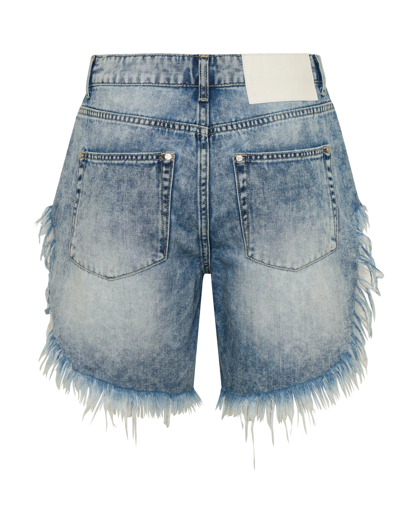 ONE TEASPOON FRANKIES DENIM SHORTS SUNSET BLUE | BABY LEMONADE STORE