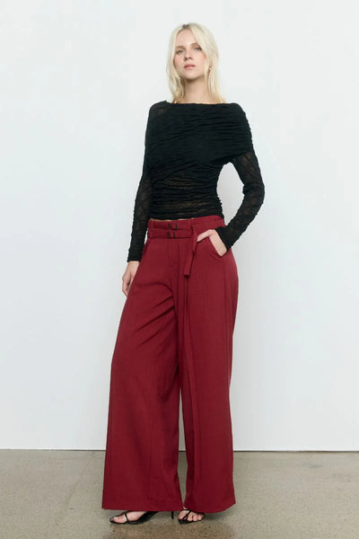 SOVERE STUDIO VENUS TOP BLACK