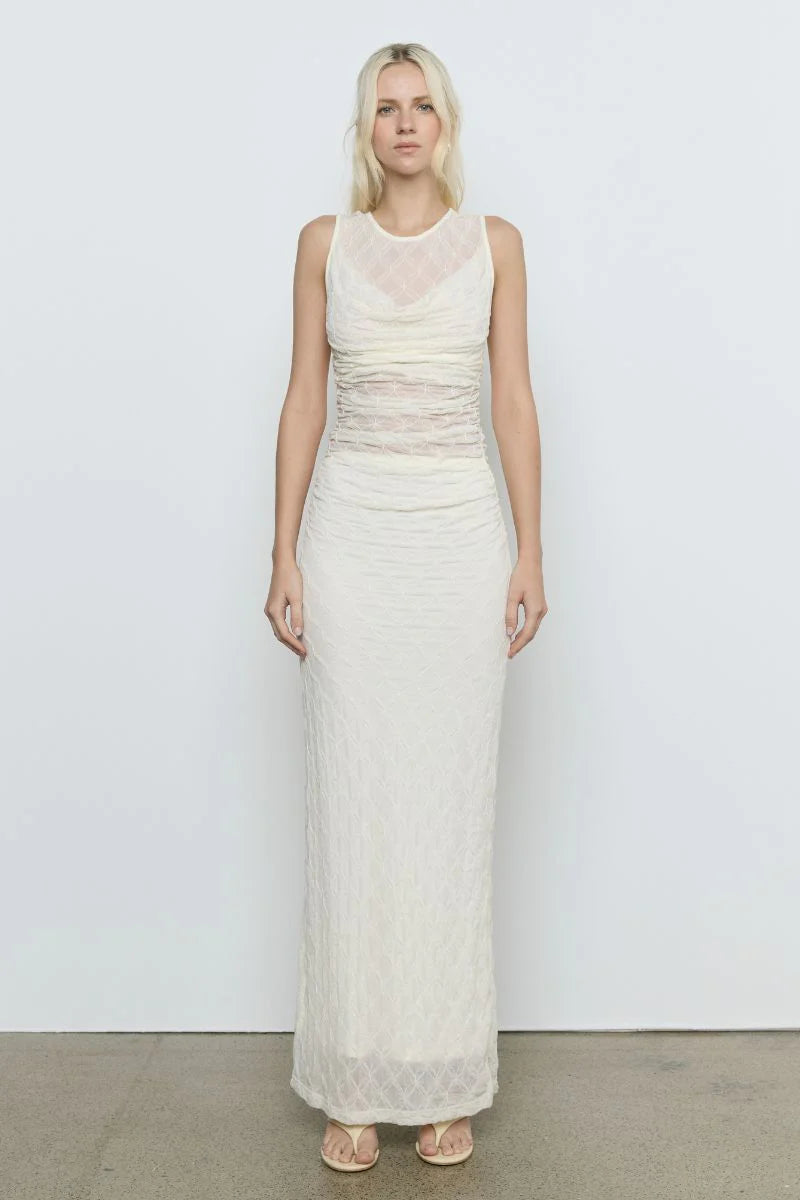 SOVERE STUDIO VENUS DRESS CREAM