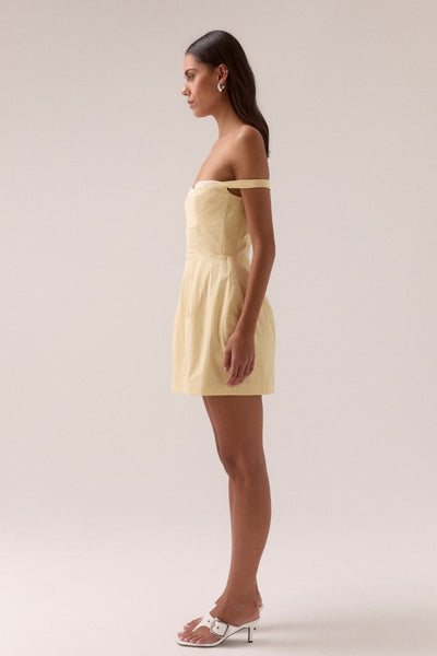 SOVERE STUDIO LURE DRESS LEMONADE