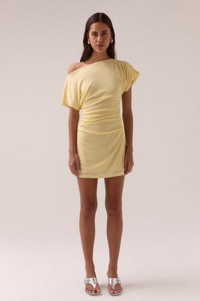SOVERE STUDIO RUA MINI DRESS LEMONADE