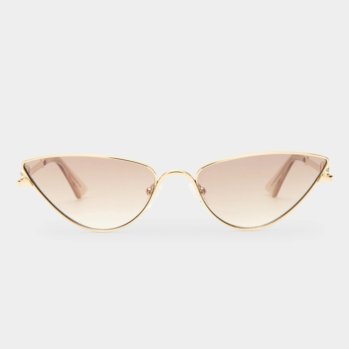 LE SPECS THE SOIREE GOLD TAN GRADIENT FLASH MIRROR
