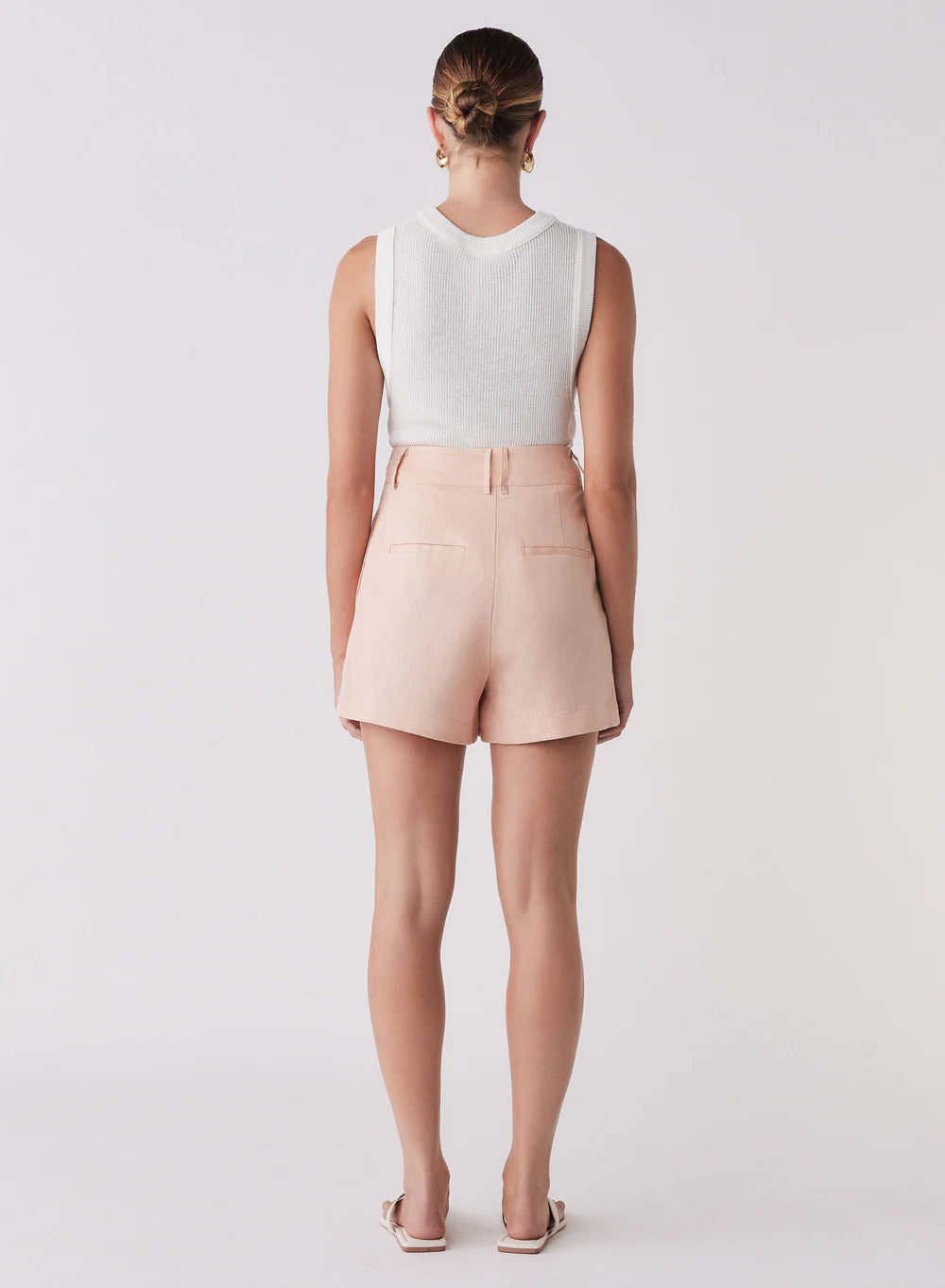 ESMAEE PORTSEA SHORTS PEACH