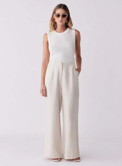 ESMAEE PORTSEA PANTS NATURAL