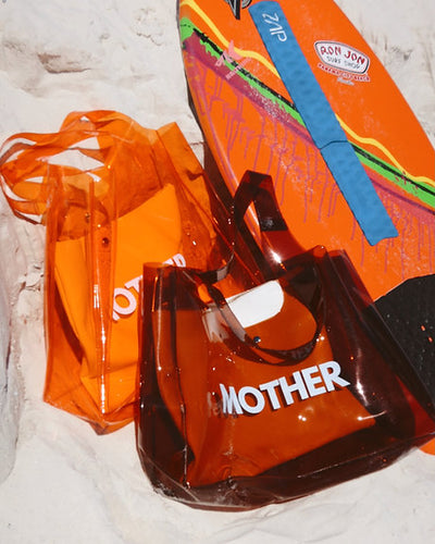 HAPPY LITTLE MOTHER | MOTHER JELLY BAG TANGERINE