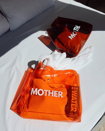HAPPY LITTLE MOTHER | MOTHER JELLY BAG TANGERINE