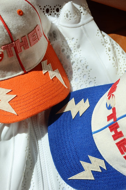 HAPPY LITTLE MOTHER | MOTHER LIGHTENING BOLT CAP BLUE