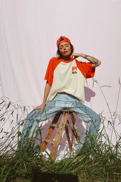 HAPPY LITTLE MOTHER | WORLD CHAMPION MOTHER OVERSIZED RAGLAN TEE