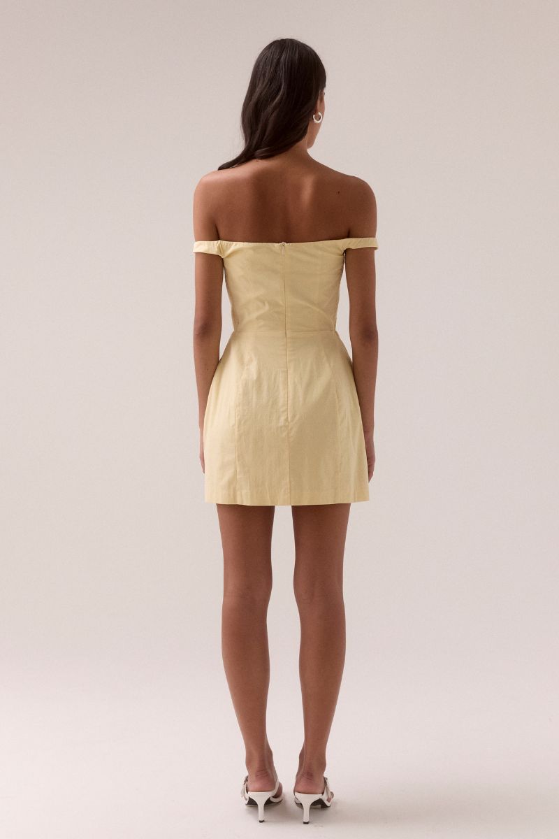 SOVERE STUDIO LURE DRESS LEMONADE