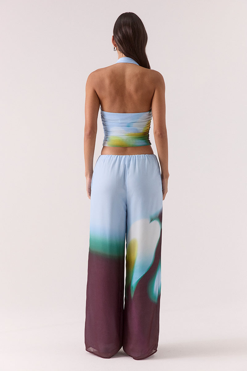 SOVERE STUDIO ZINNIA MESH TOP 