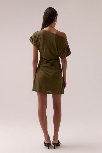 SOVERE STUDIO RUA MINI DRESS OLIVE