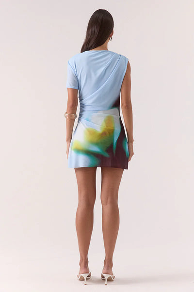 SOVERE STUDIO ZINNIA MESH MINI DRESS