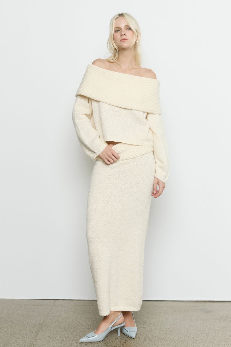SANNA KNIT CREAM