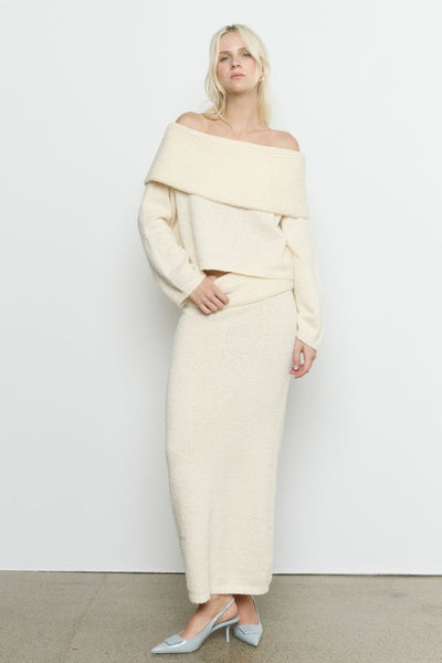 SANNA KNIT CREAM