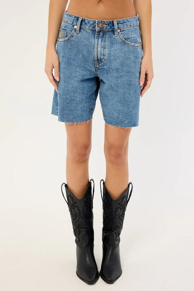 JACKSONS  DENIM SHORTS HOODLAM BLUE