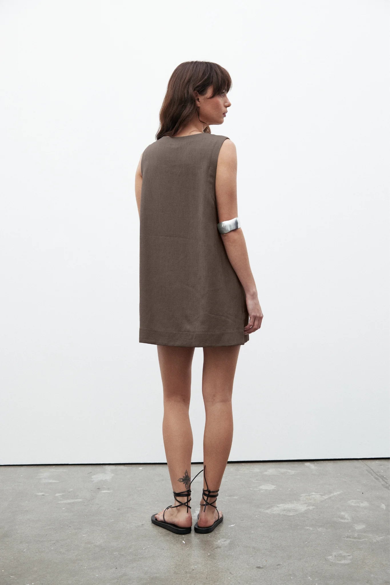 BAYSE SKYLAR DRESS CHOCOLATE | BABY LEMONADE STORE