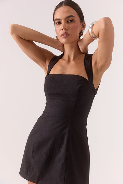 SOVERE STUDIO JUDE MINI DRESS BLACK
