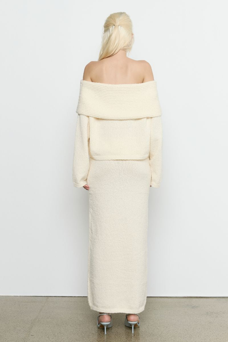 SANNA KNIT CREAM